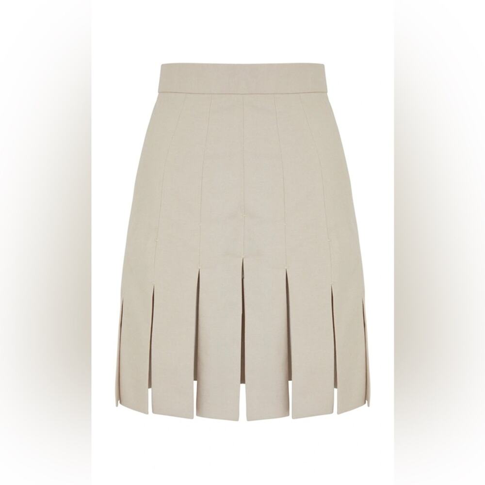 Aya Muse Larimar Mini Skirt in Neutral Size XS